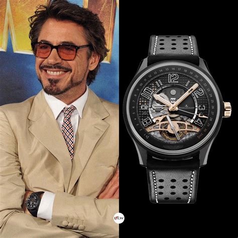 robert downey jr watch collection